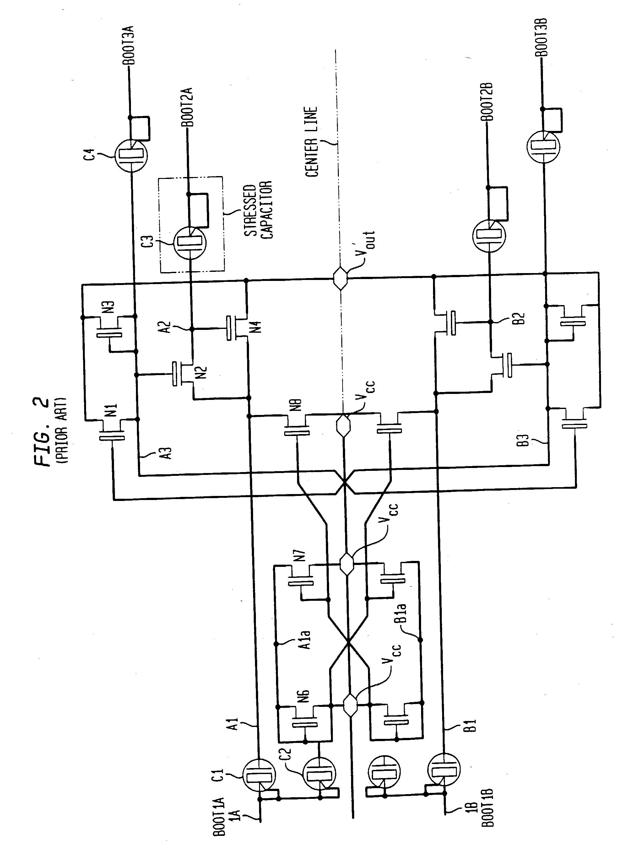 Method to improve charge pump reliability, efficiency and size