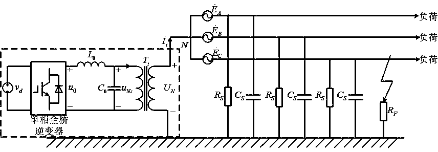 Flexible grounding device single-phase grounding fault line selection and arc extinguishing method for power distribution network