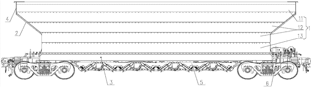 Transport vehicle and vehicle body thereof