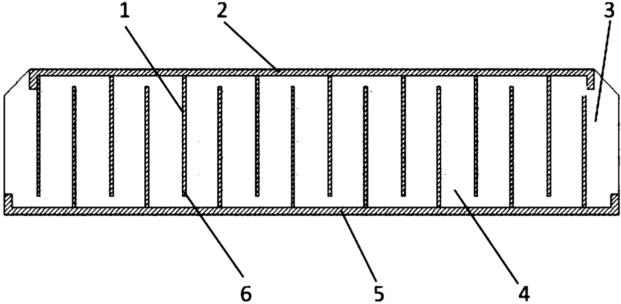 Vertical chip capacitor and manufacturing process thereof