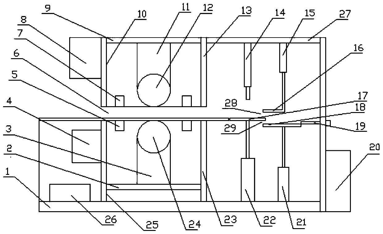 A grinding machine with screening function