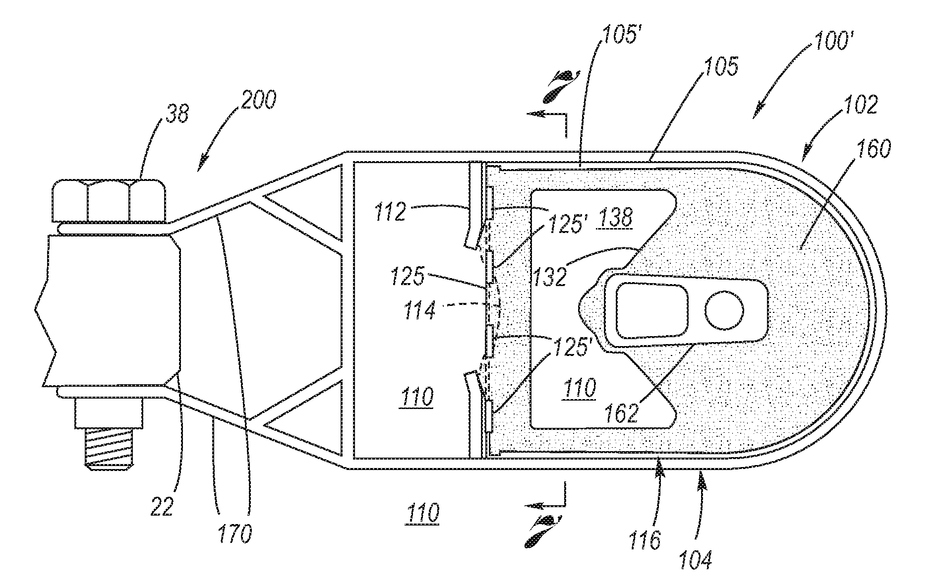 Fully Decoupled Hydraulic Torque Strut