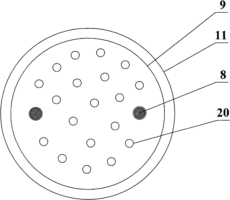 Electric flocculation device for industrialized microalgae separation and collection