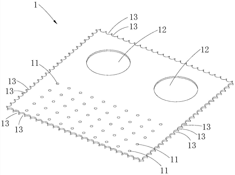 Metallographic detection component of flexible circuit board and manufacturing method thereof