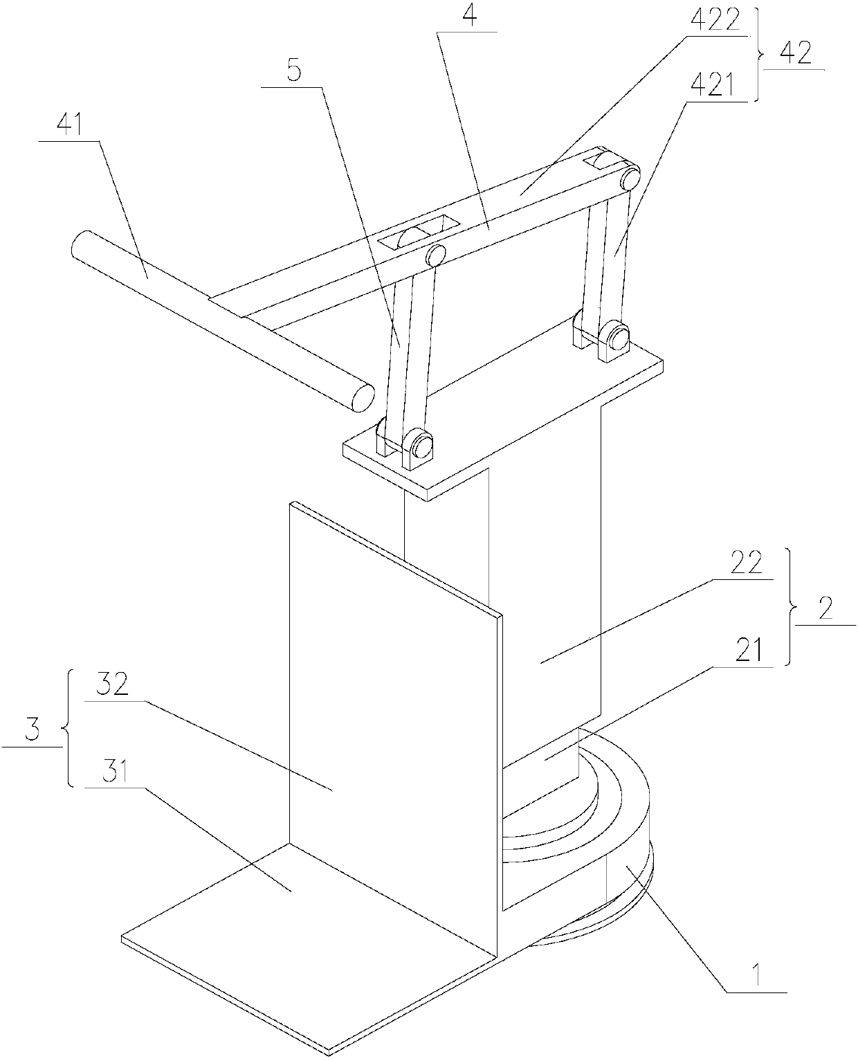 Transfer robot for clinical transfer