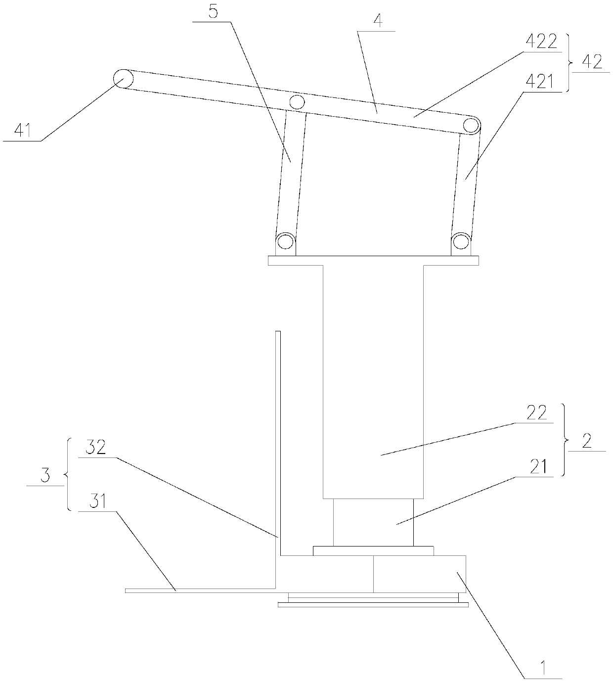 Transfer robot for clinical transfer