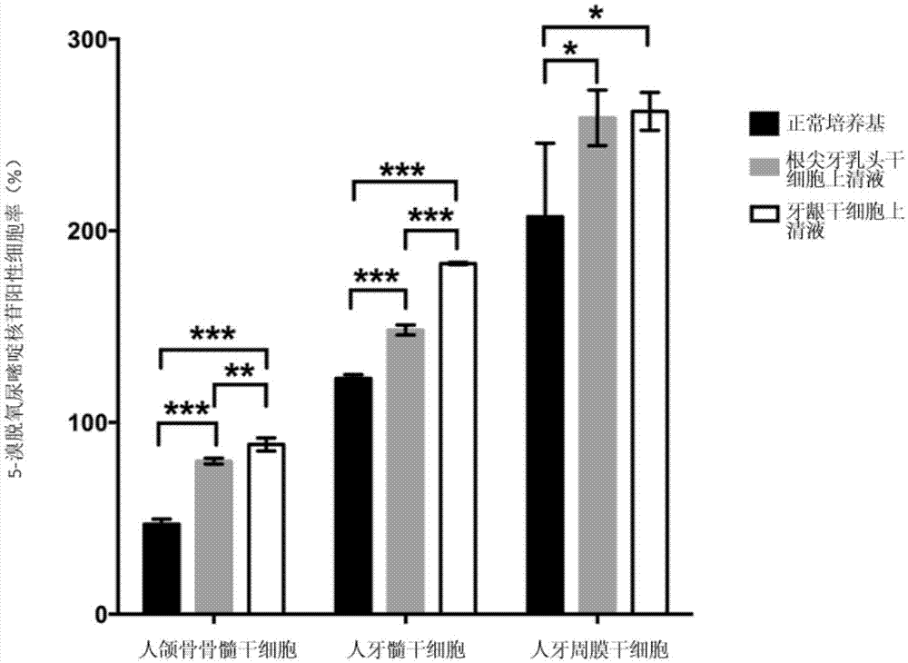 Application of mesenchymal stem cell culture or culture supernatant thereof