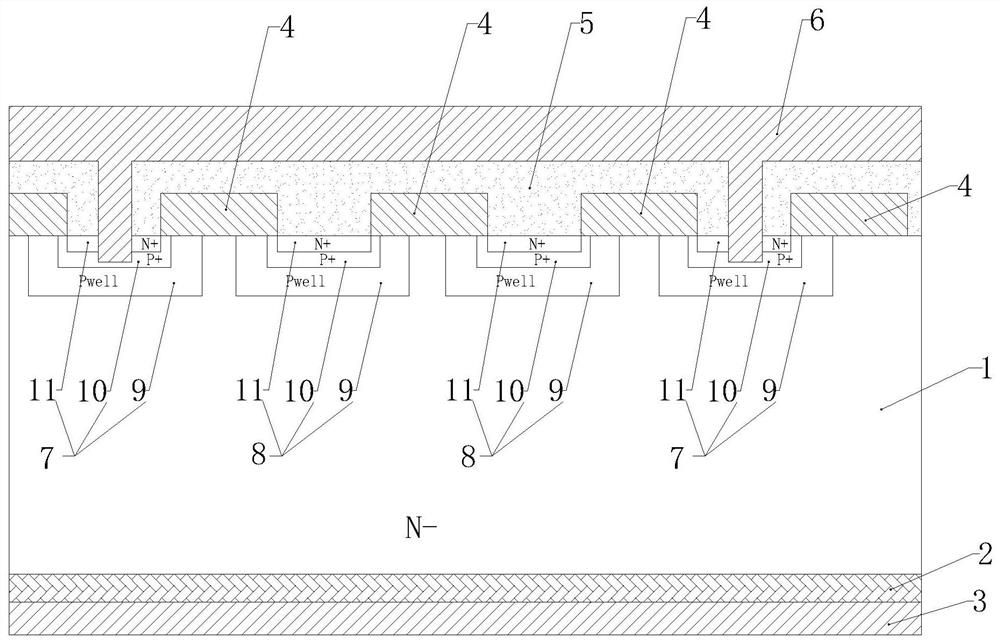 A semiconductor device with high robustness and its manufacturing method