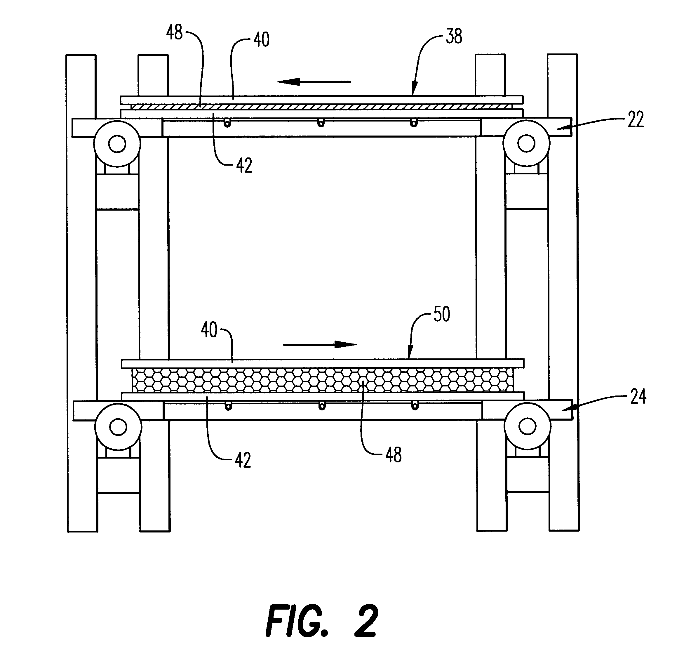 Method for continuously producing expanded thermoformable materials