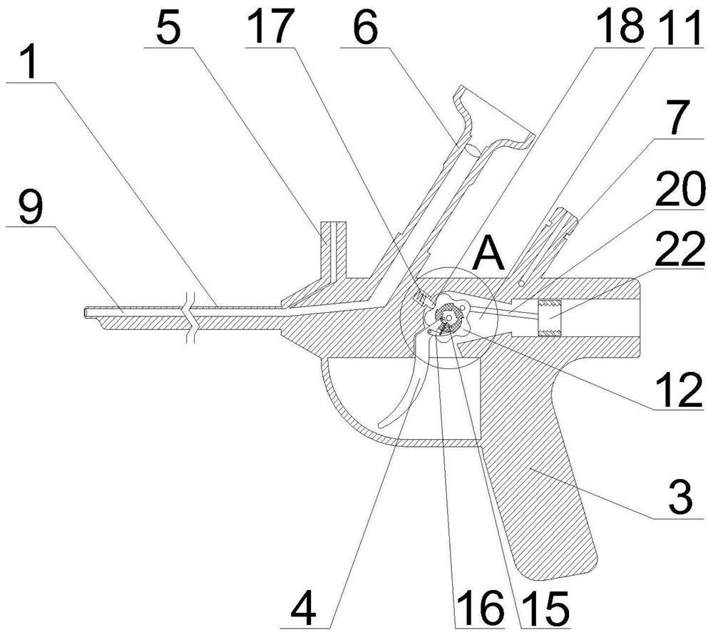 Ballistic ureteroscope integrated lithotripsy device for urinary surgery