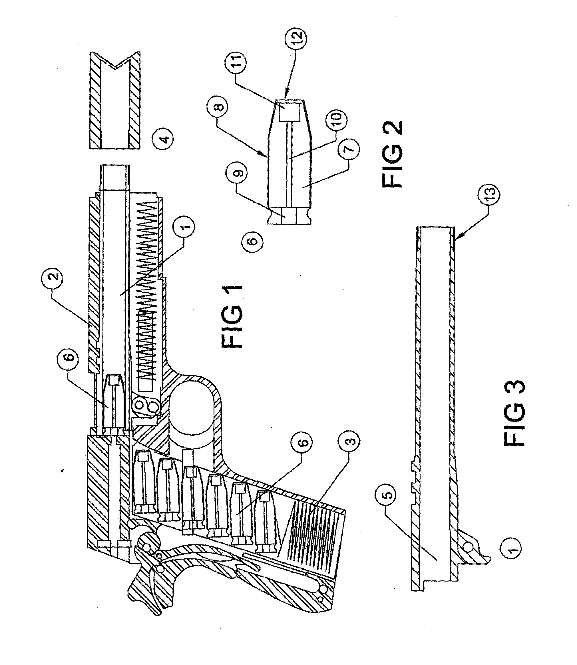 Rotating and oscillating breaching device with reactive material