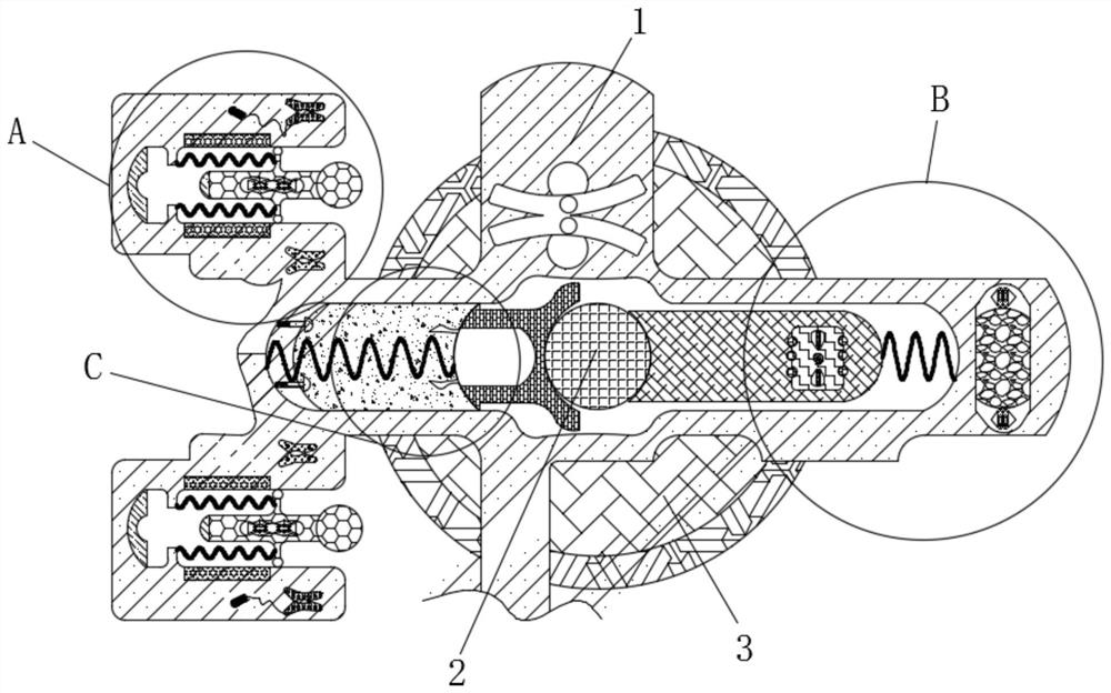 Automatic adjustment embossing device for production of paper diapers with different thicknesses