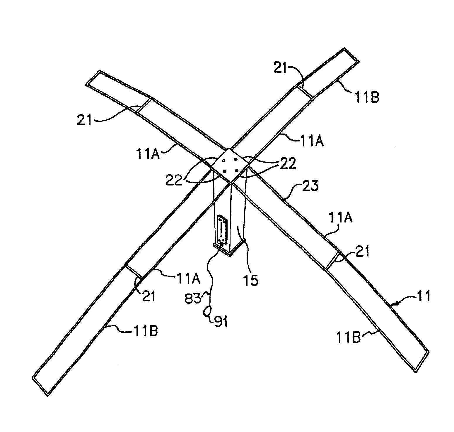 Method and apparatus for storage and deployment of folded panel structures