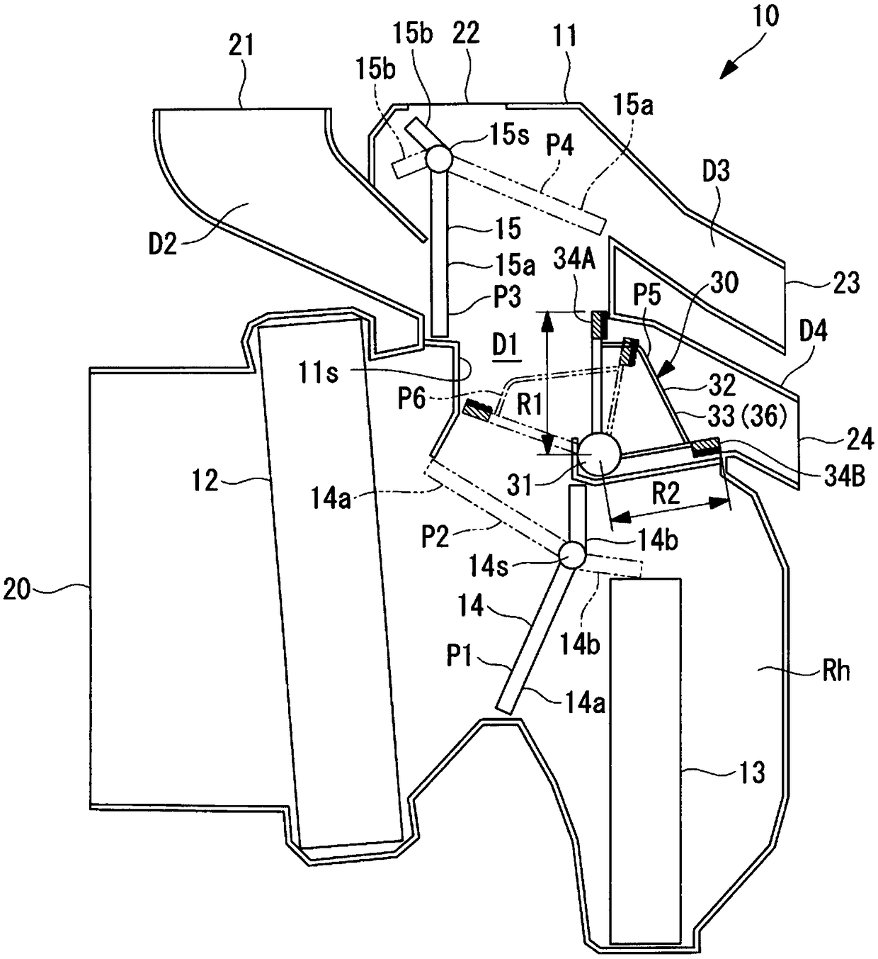 Air conditioning unit and vehicular air conditioning device