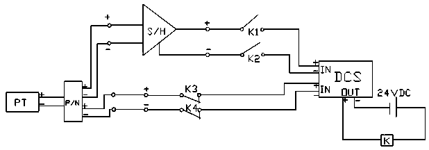 Anti-shock position feedback device for blower anti-surge regulating valve