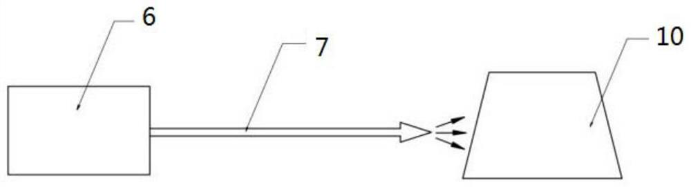 Method and device for solving melting problem of frozen soil