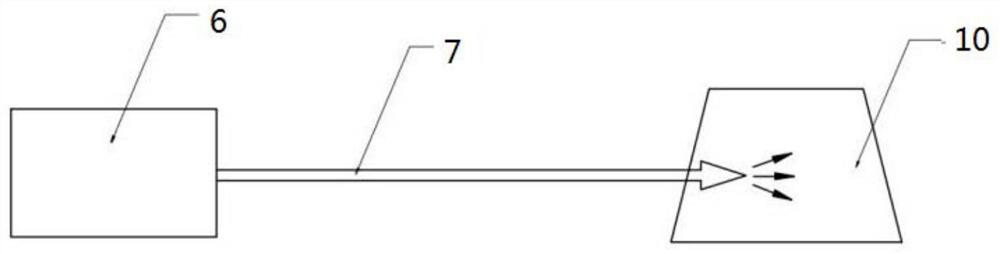 Method and device for solving melting problem of frozen soil