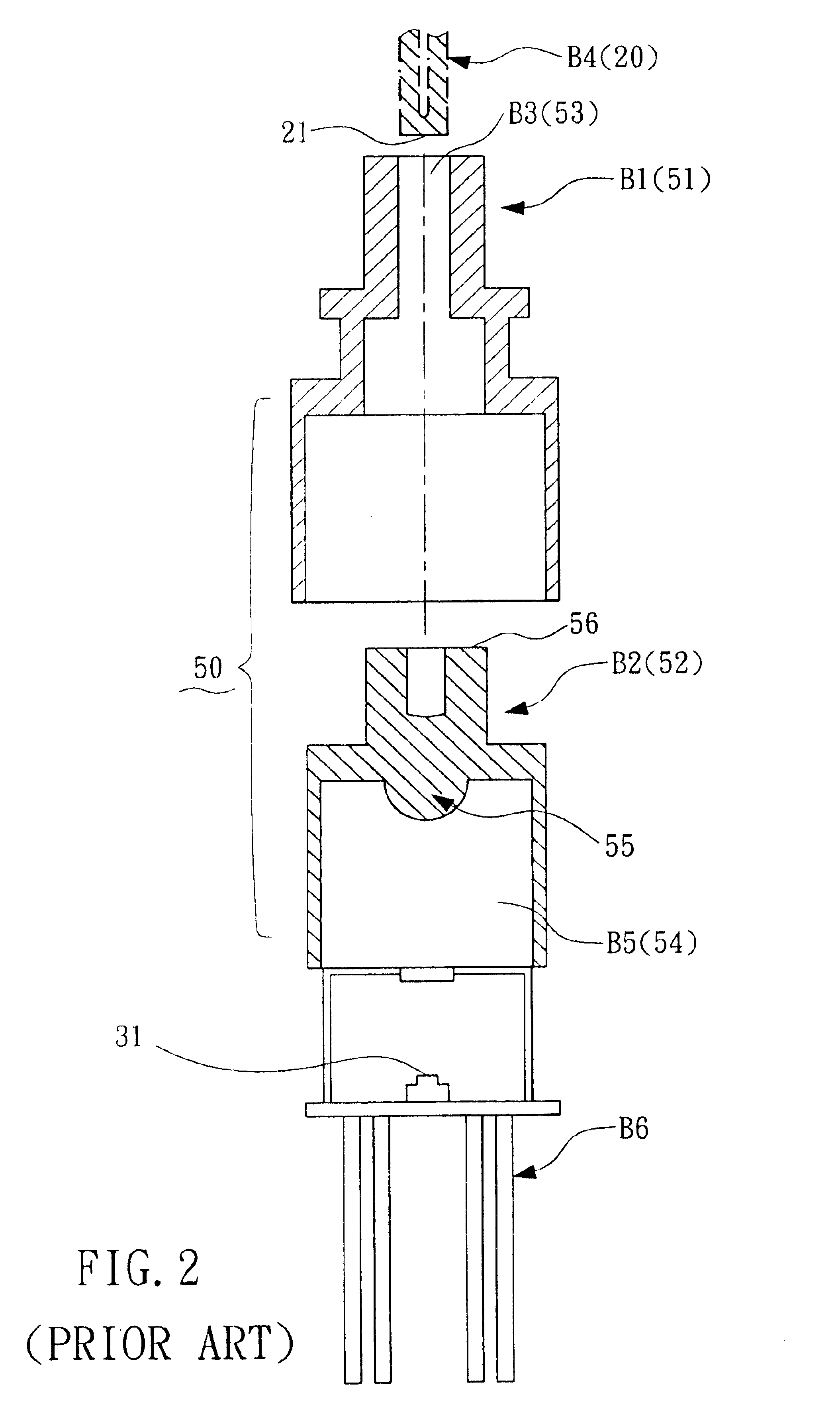 Method for measuring and assembling transceiver optical sub-assembly