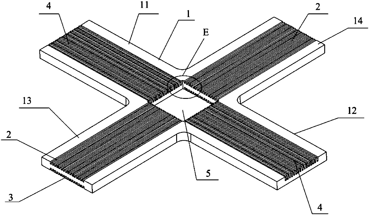 Two-phase flow interface parameter measuring method