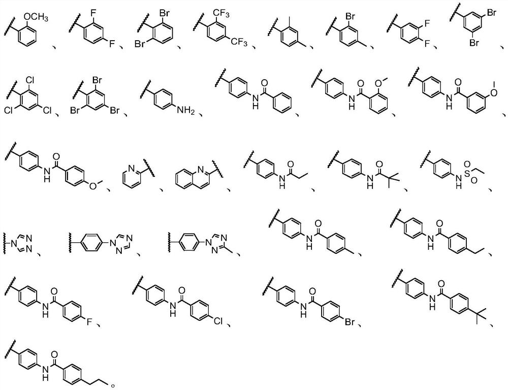 Application of acylthiourea compound in preparation of drugs for treating or preventing herpes simplex virus type 1 infection