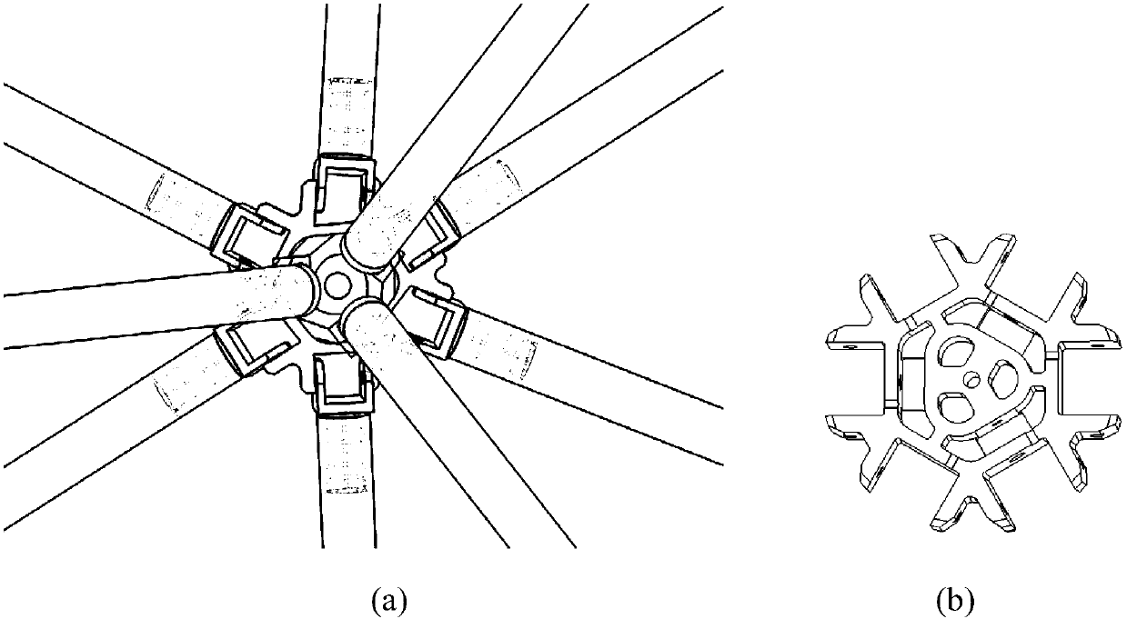 Expandable combined unit and large-space expandable mechanism with same