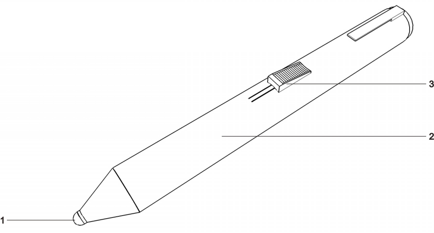 Electronic pain sense measuring pen