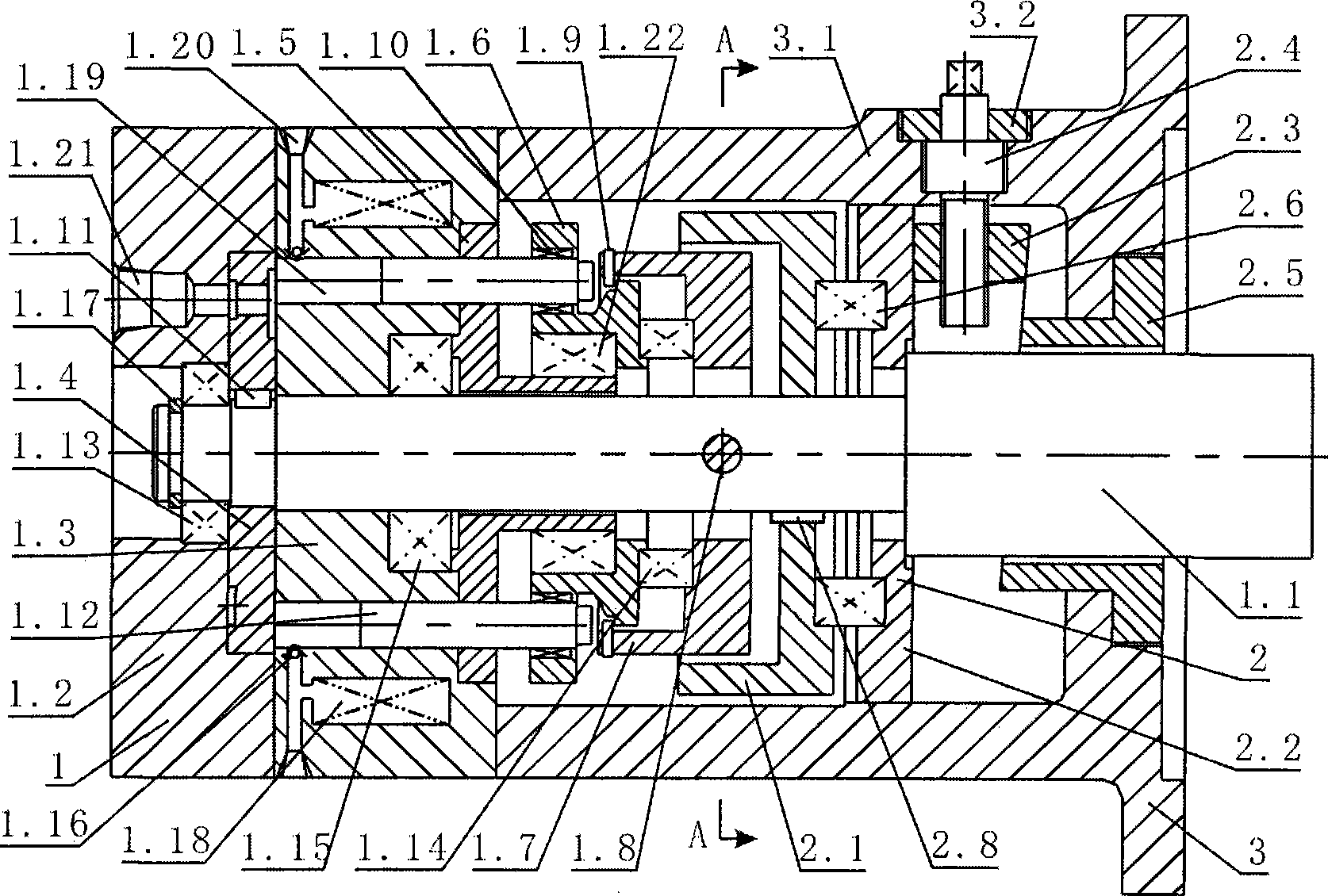 Adjustable pressure-proof multihead pump