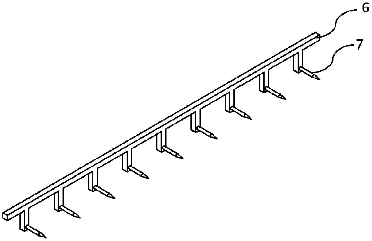 A needle-ring type ionic wind fin cooling device