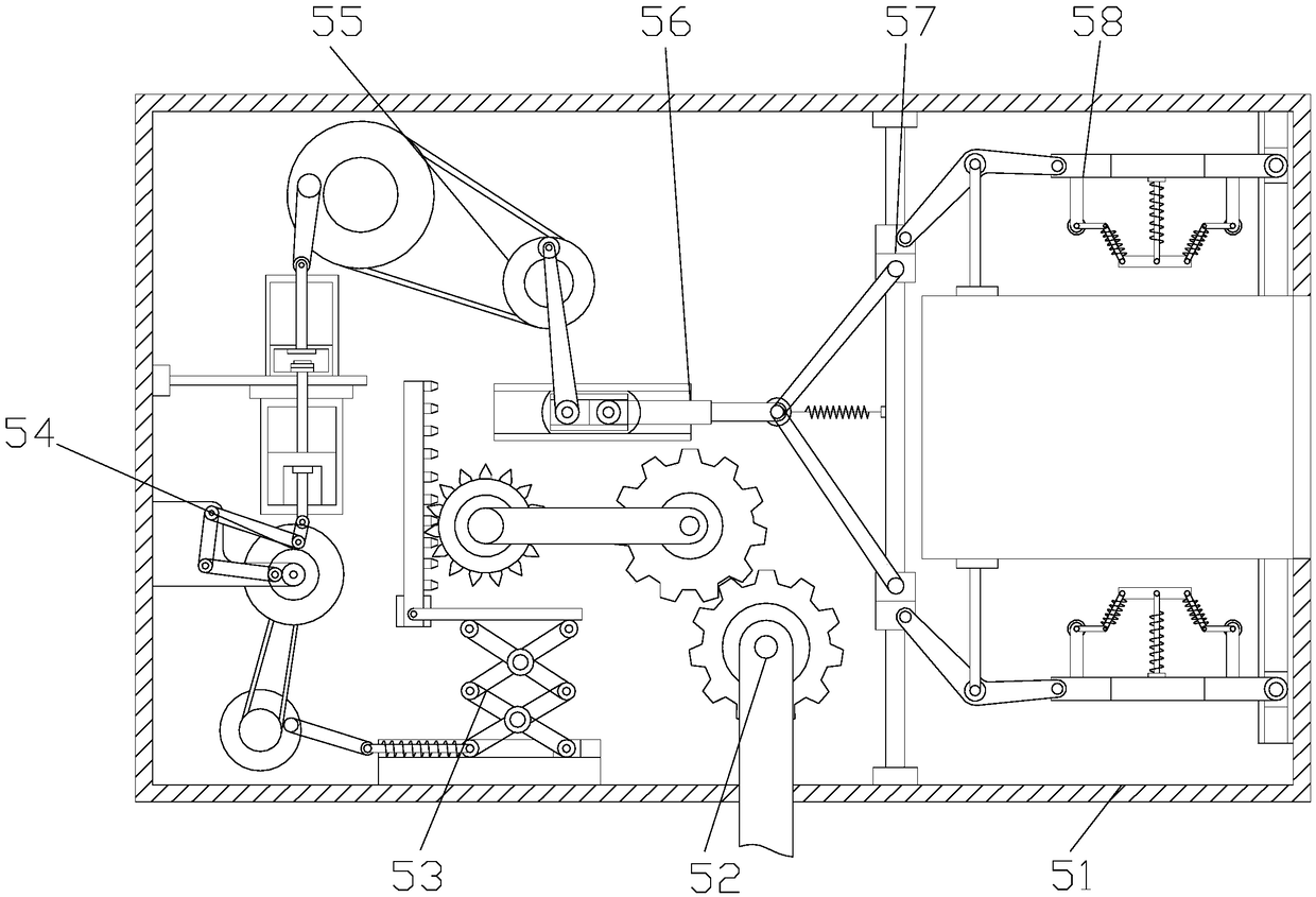 Fire fighting truck-mounted oxygen-supply rescue reel device