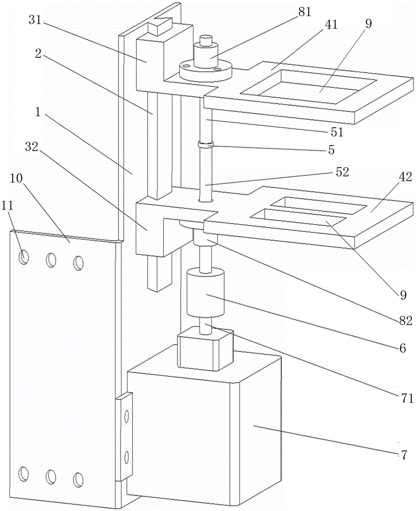 Screw rod electric clamp