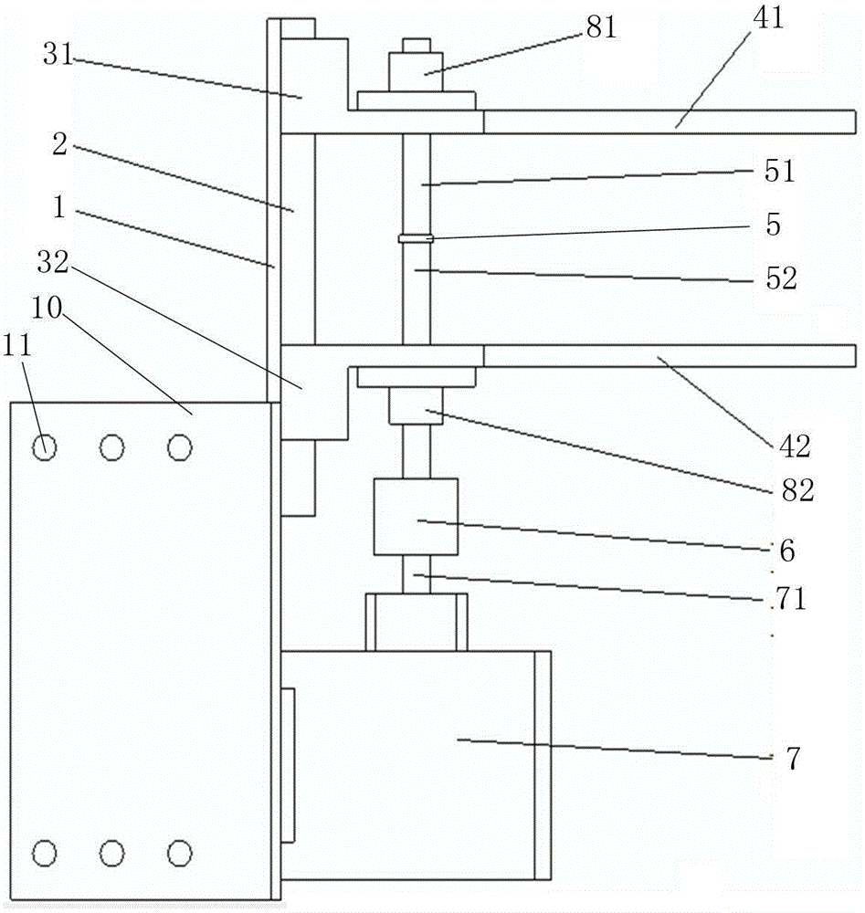 Screw rod electric clamp