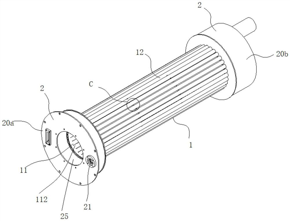 Water-cooled combustor and condensing boiler