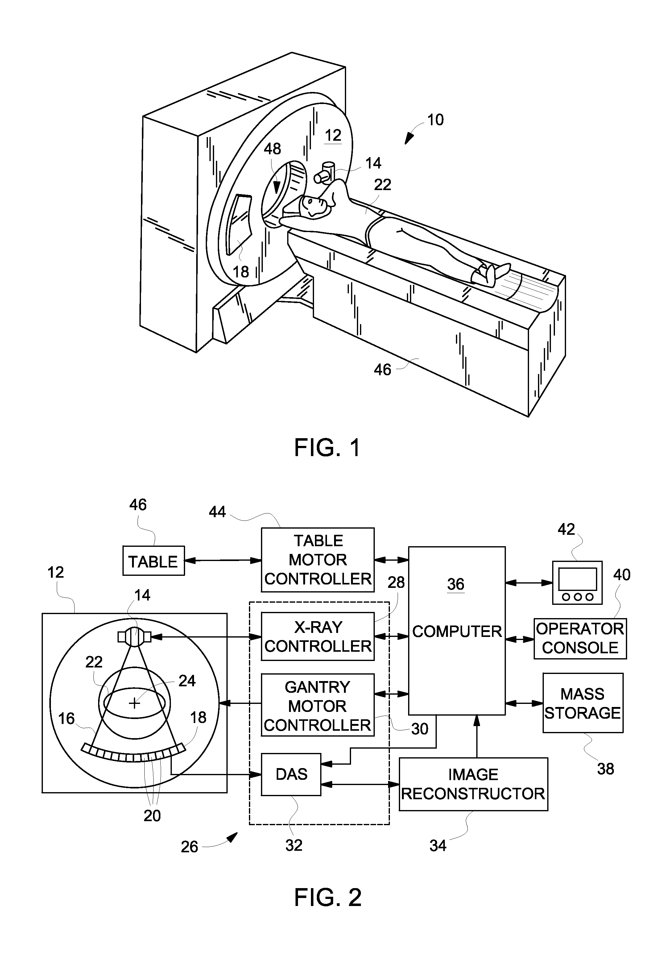 Photon counting and energy discriminating detector threshold calibration