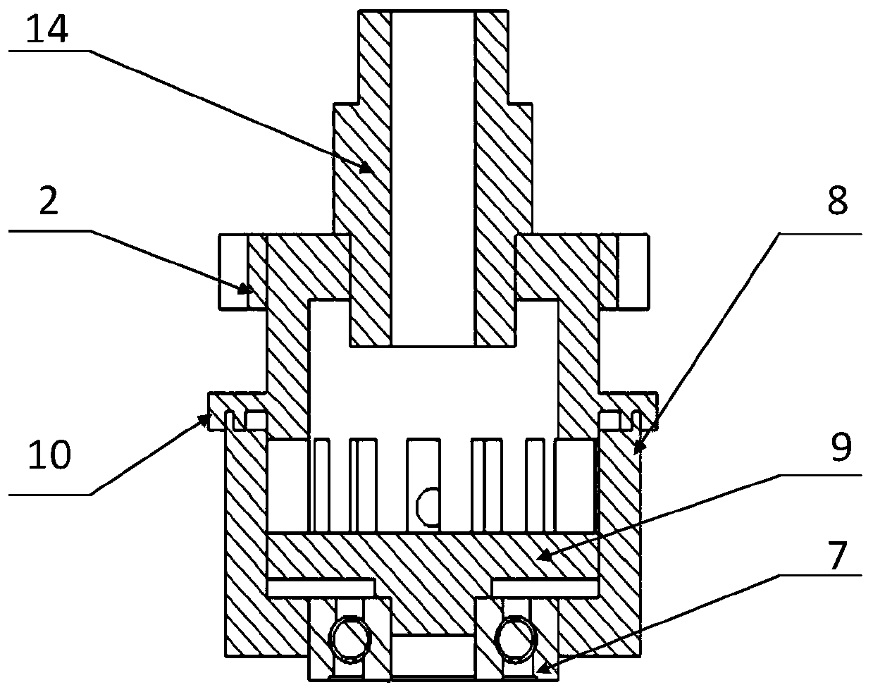 A pulsed abrasive flow polishing device and method