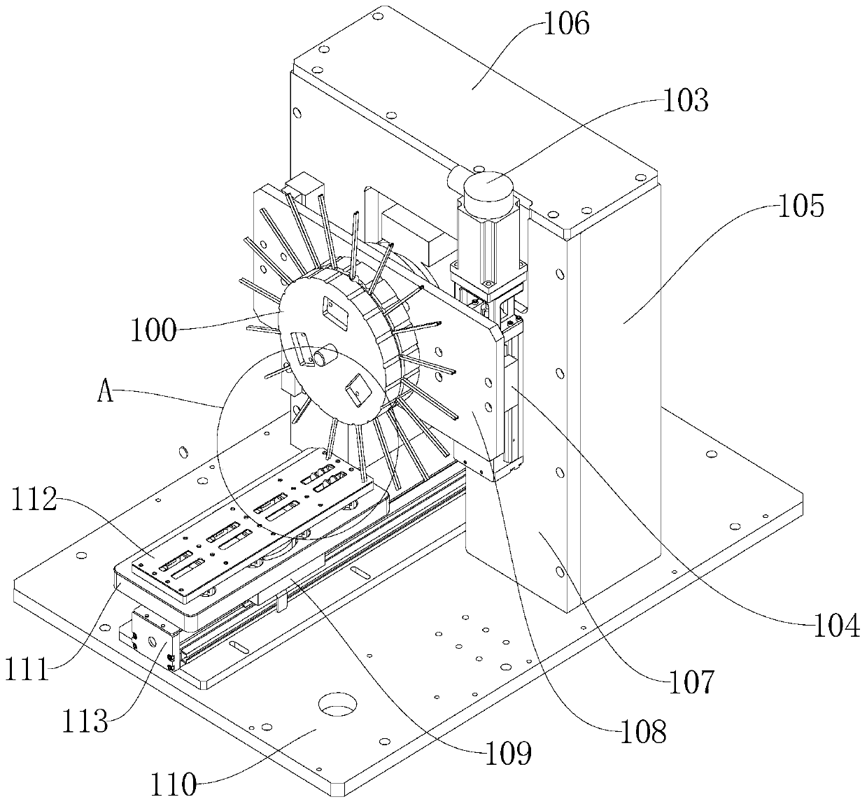 Residual film removal device and residual film removal system