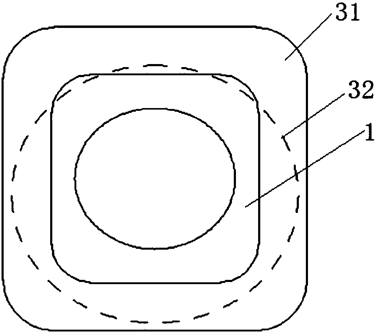 Glare-proof light emitting device