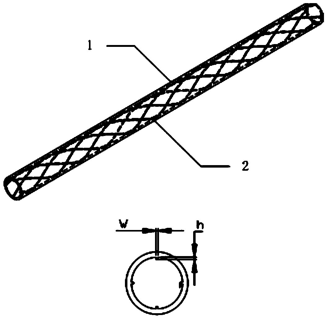 Tube for microalgae photobioreactor