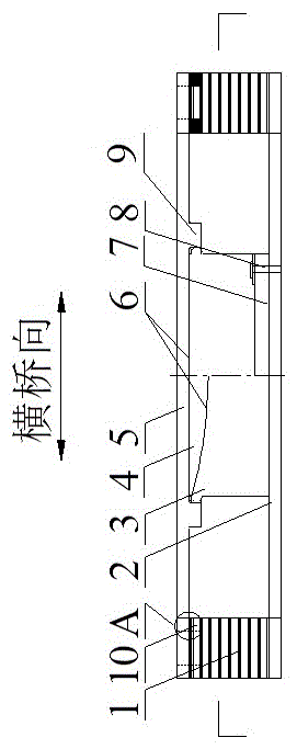 A large-angle high-friction shock-absorbing and isolating bearing