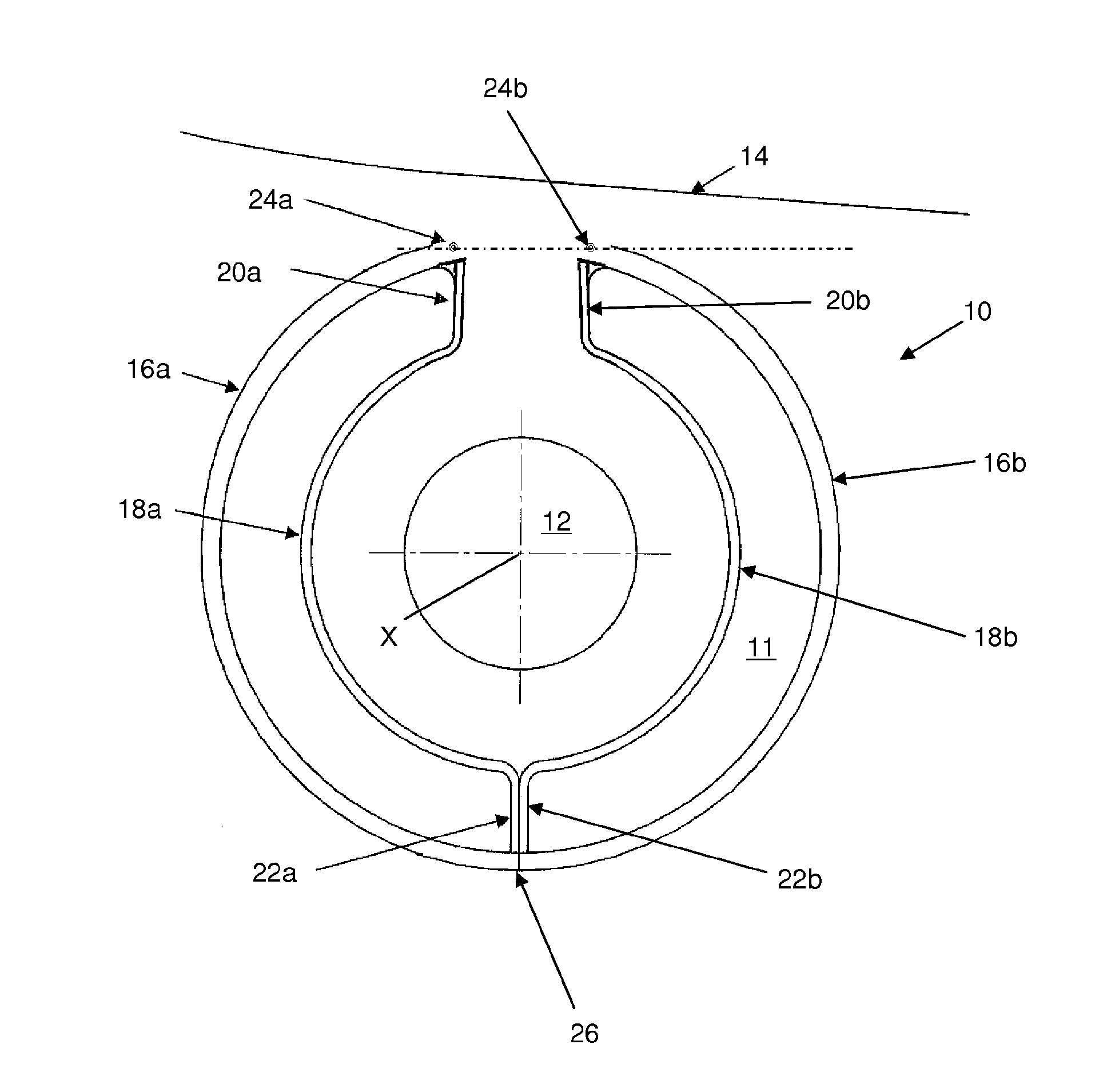 Nacelle with hinged cowl doors enabling access to the engine