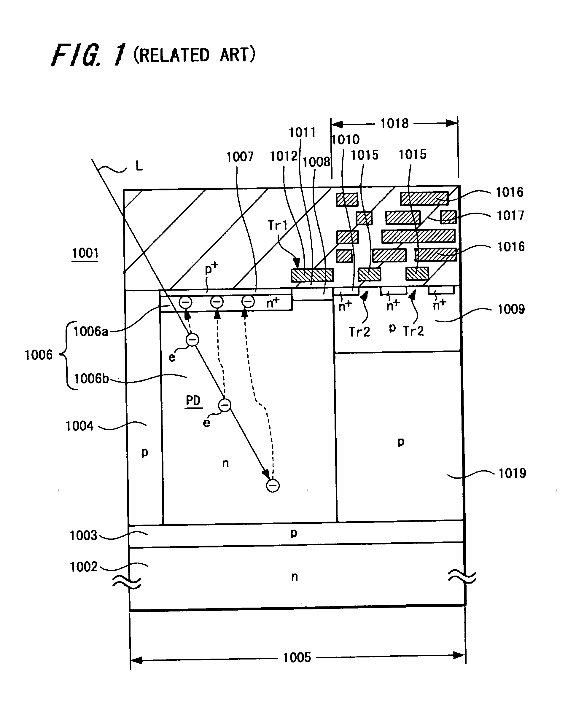 Solid-state image pickup device, electronic apparatus using such solid-state image pickup device and method of manufacturing solid-state image pickup device