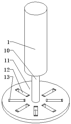 Excess injection correction device applied to injection mold