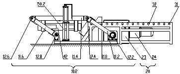 A parallel four-bar linkage device