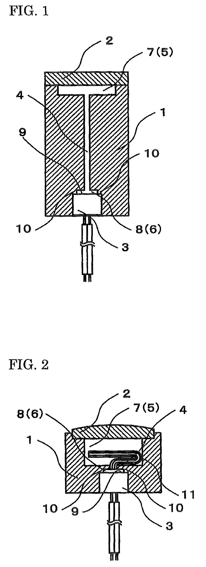 Vibration pickup microphone