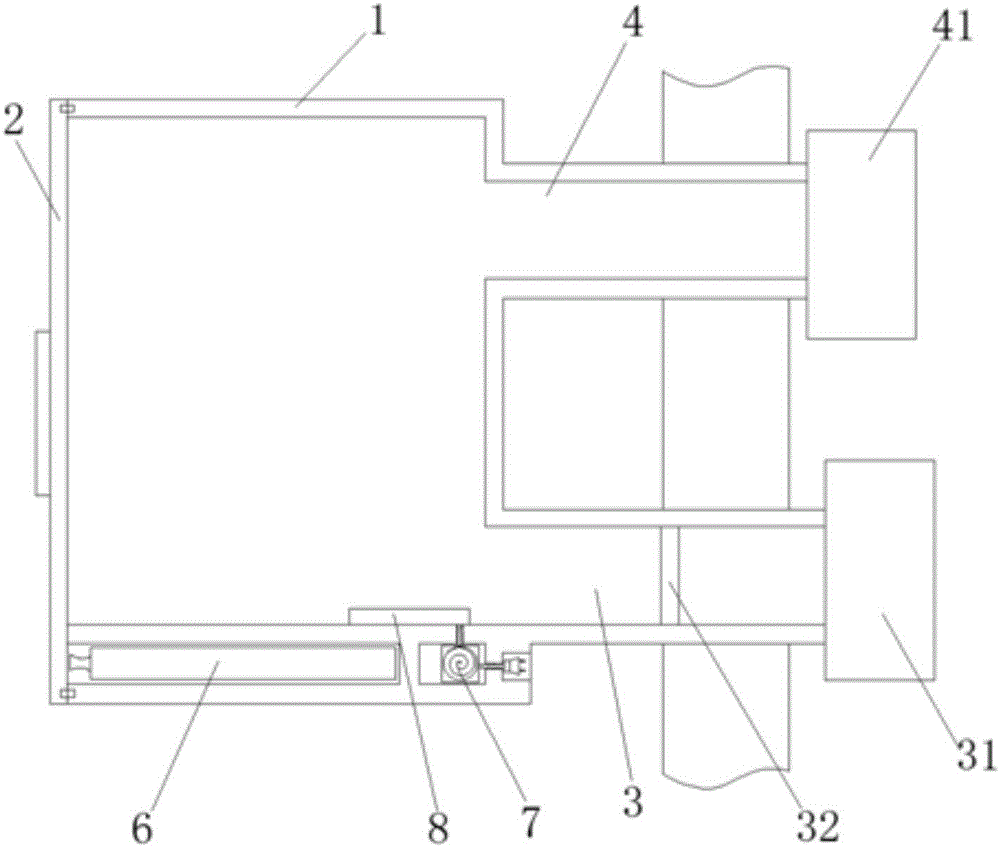 Special anti-radiation noise reduction computer heat exchange case for intelligent home