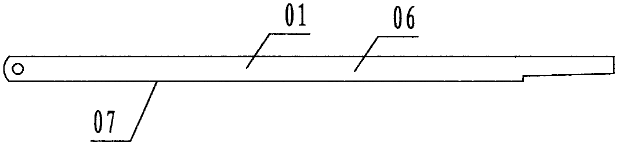 Special portal type numerical-control milling machine for efficiently milling arc-shaped surface of tool