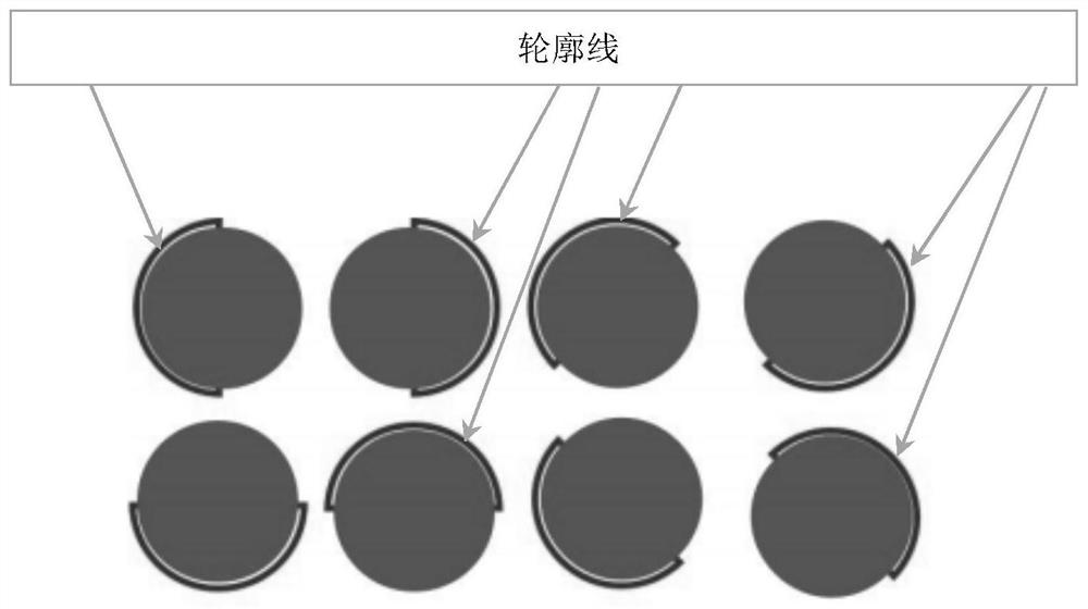 Overhead bare-handed three-dimensional target selection method based on half-contour highlight