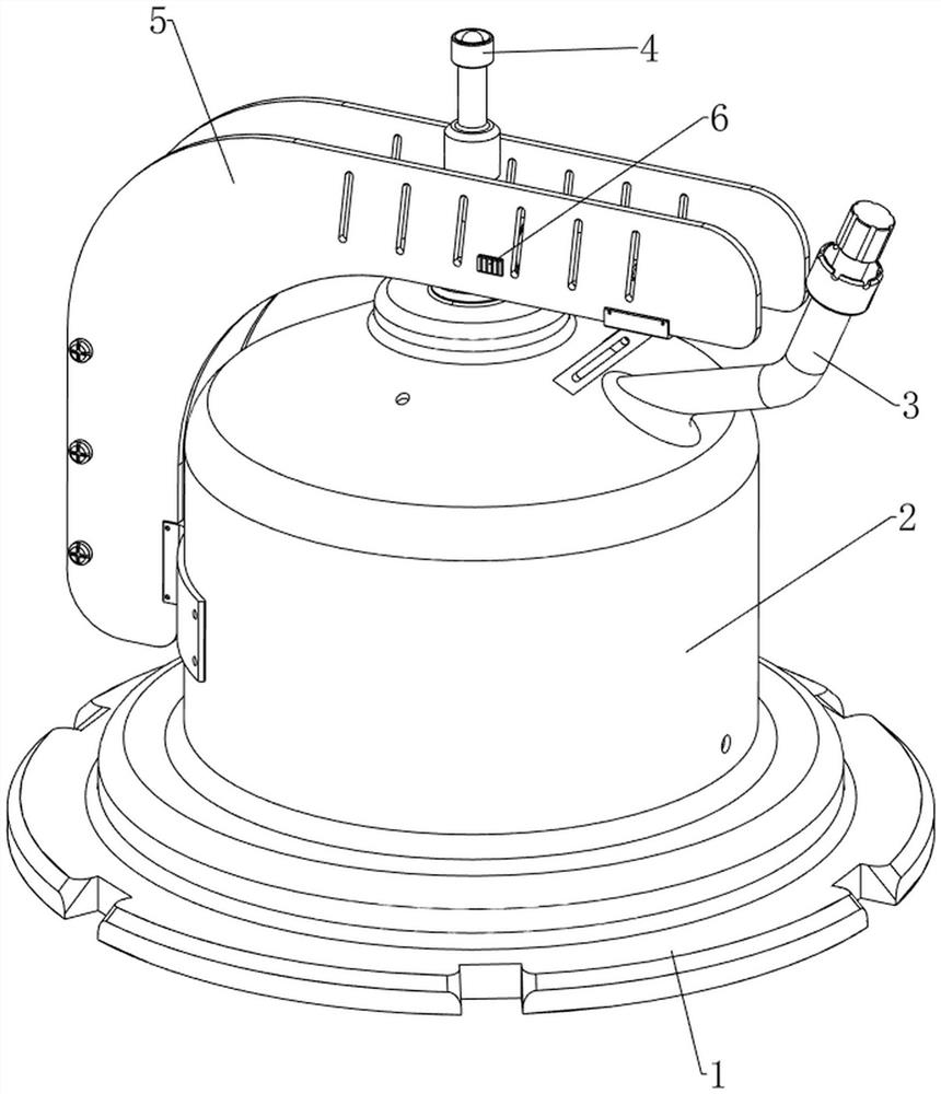 Water dissolving and atomizing device for biological perfume