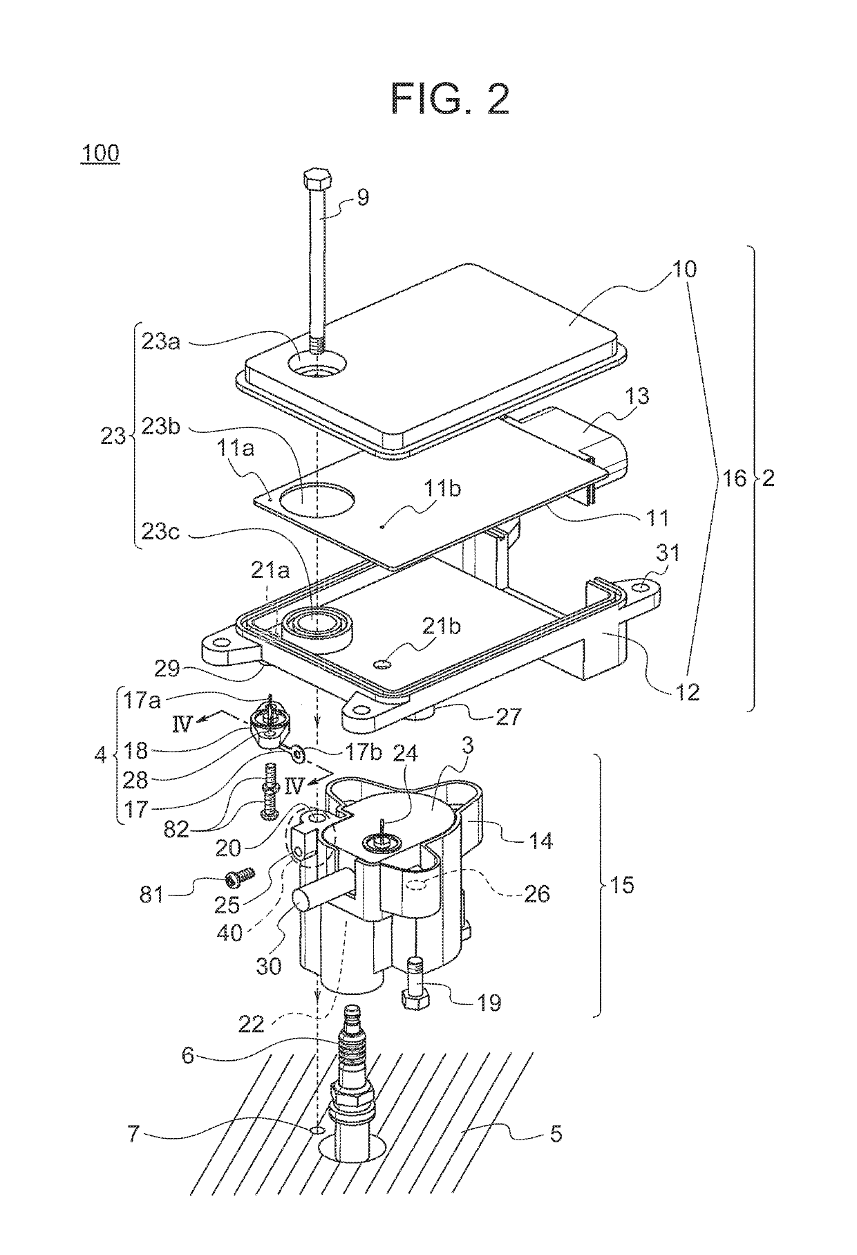 High frequency discharge ignition device