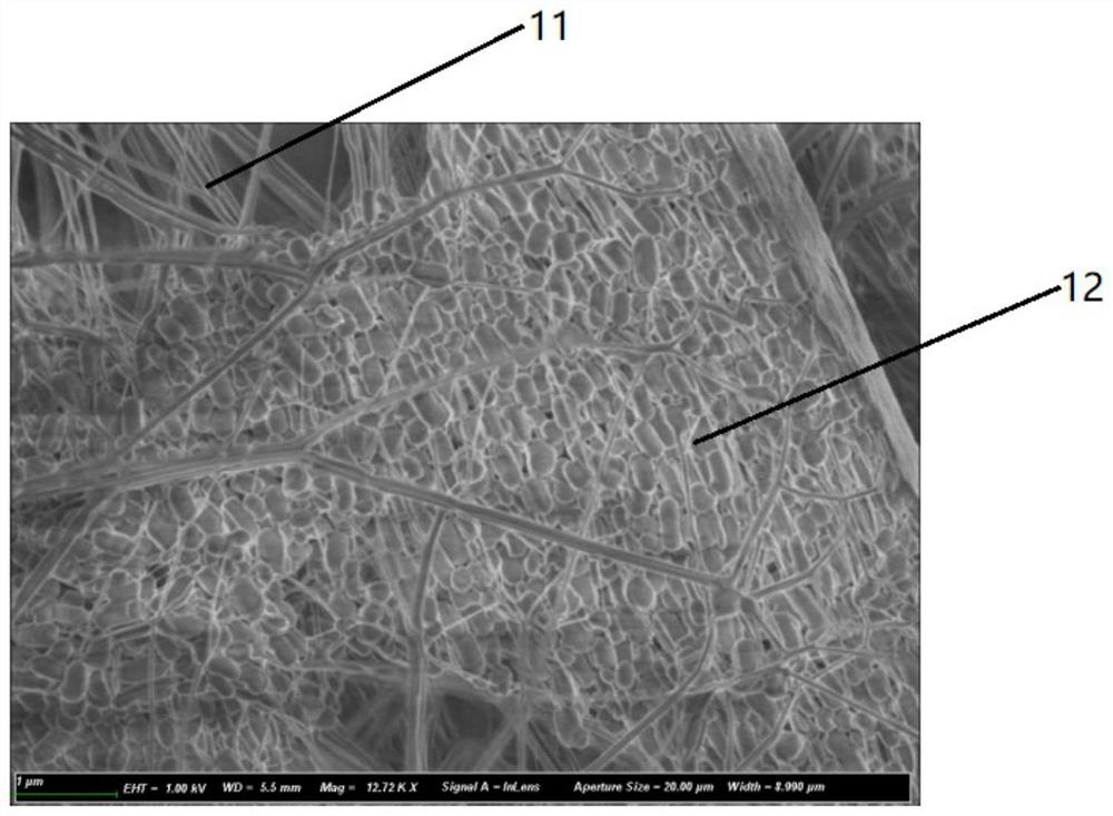 High-temperature catalytic filtering material