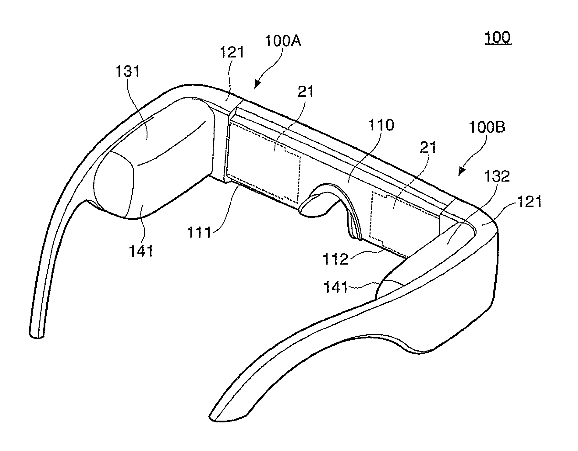 Virtual image display device